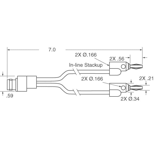 3073 Pomona Electronics  Between Series Adapters